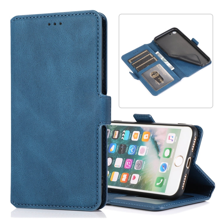 Retro Magnetic Closing Clasp Horizontal Flip Leather Case with Holder & Card Slots & Photo Frame & Wallet, For iPhone 6, For iPhone 6 Plus, For iPhone SE 2022 / SE 2020 / 8 / 7, For iPhone 8 Plus / 7 Plus, For iPhone 11, For iPhone 11 Pro              ...