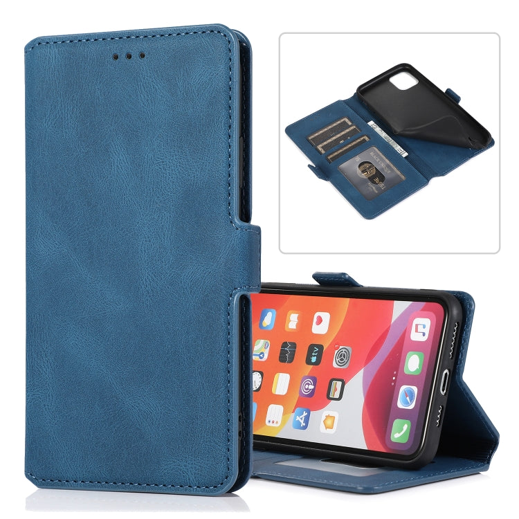 Retro Magnetic Closing Clasp Horizontal Flip Leather Case with Holder & Card Slots & Photo Frame & Wallet, For iPhone 6, For iPhone 6 Plus, For iPhone SE 2022 / SE 2020 / 8 / 7, For iPhone 8 Plus / 7 Plus, For iPhone 11, For iPhone 11 Pro              ...
