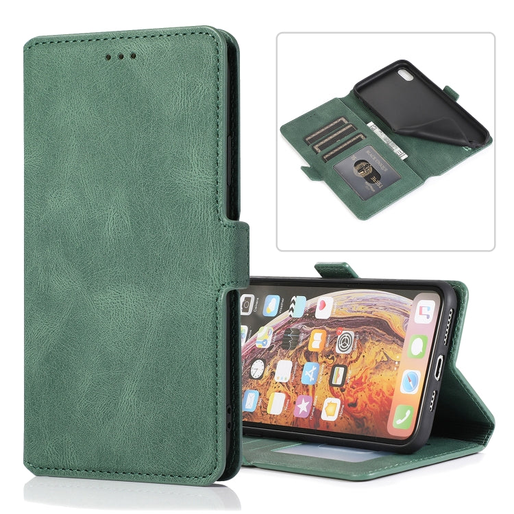 Retro Magnetic Closing Clasp Horizontal Flip Leather Case with Holder & Card Slots & Photo Frame & Wallet, For iPhone 6, For iPhone 6 Plus, For iPhone SE 2022 / SE 2020 / 8 / 7, For iPhone 8 Plus / 7 Plus, For iPhone 11, For iPhone 11 Pro              ...