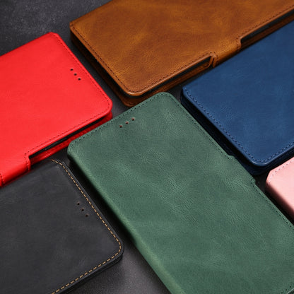 Retro Magnetic Closing Clasp Horizontal Flip Leather Case with Holder & Card Slots & Photo Frame & Wallet, For iPhone XR, For iPhone XS Max