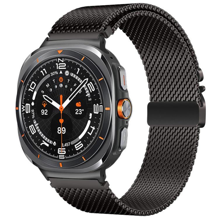 Umbrella Buckle Milanese Stainless Steel Watch Band, For Samsung Galaxy Watch Ultra / Ultra 2025, For Samsung Galaxy Watch8 / Watch8 Classic