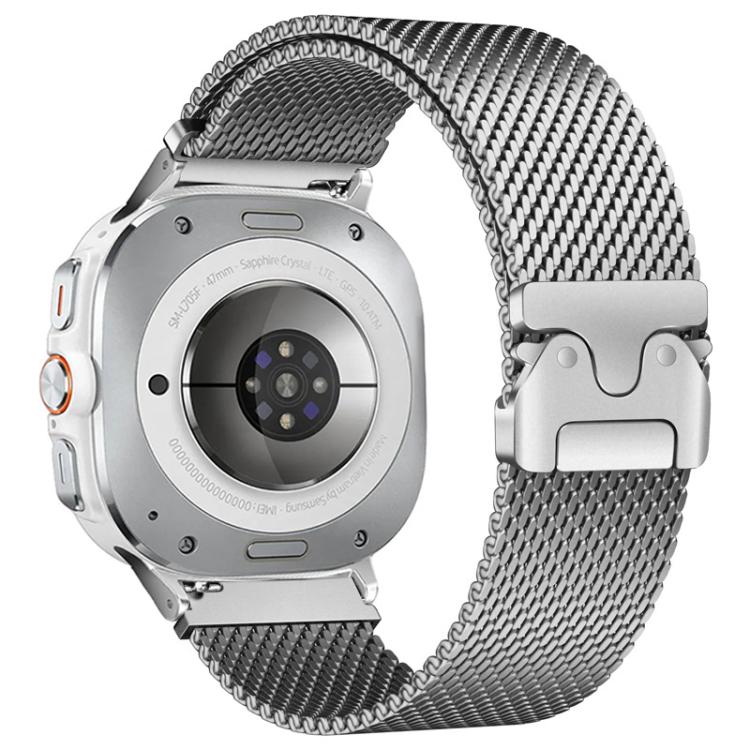 Umbrella Buckle Milanese Stainless Steel Watch Band, For Samsung Galaxy Watch Ultra / Ultra 2025, For Samsung Galaxy Watch8 / Watch8 Classic