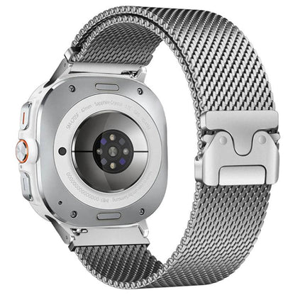 Umbrella Buckle Milanese Stainless Steel Watch Band, For Samsung Galaxy Watch Ultra / Ultra 2025, For Samsung Galaxy Watch8 / Watch8 Classic