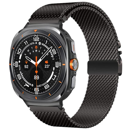 Umbrella Buckle Milanese Titanium Steel Watch Band, For Samsung Galaxy Watch Ultra / Ultra 2025, For Samsung Galaxy Watch8 / Watch8 Classic