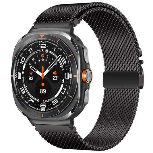 Umbrella Buckle Milanese Titanium Steel Watch Band, For Samsung Galaxy Watch Ultra / Ultra 2025, For Samsung Galaxy Watch8 / Watch8 Classic