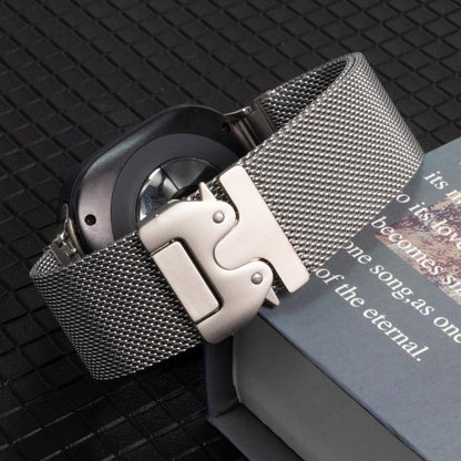Umbrella Buckle Milanese Titanium Steel Watch Band, For Samsung Galaxy Watch Ultra / Ultra 2025, For Samsung Galaxy Watch8 / Watch8 Classic