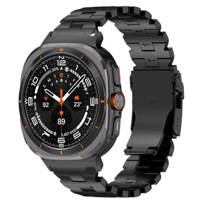 Butterfly Safety Buckle Titanium Alloy Watch Band, For Samsung Galaxy Watch Ultra 47mm / Ultra 2025