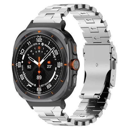 Butterfly Safety Buckle Titanium Alloy Watch Band, For Samsung Galaxy Watch Ultra 47mm / Ultra 2025