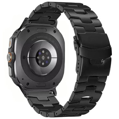Safety Buckle Titanium Alloy Watch Band, For Samsung Galaxy Watch Ultra 47mm / Ultra 2025