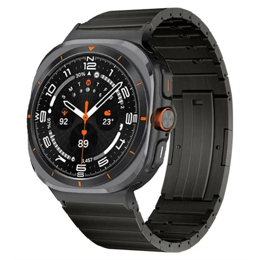 One Bead Side Slide Quick Release Buckle Titanium Alloy Watch Band, For Samsung Galaxy Watch Ultra / Ultra 2025, For Samsung Galaxy Watch8 / Watch8 Classic