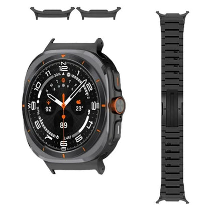 One Bead Side Slide Quick Release Buckle Titanium Alloy Watch Band, For Samsung Galaxy Watch Ultra / Ultra 2025, For Samsung Galaxy Watch8 / Watch8 Classic