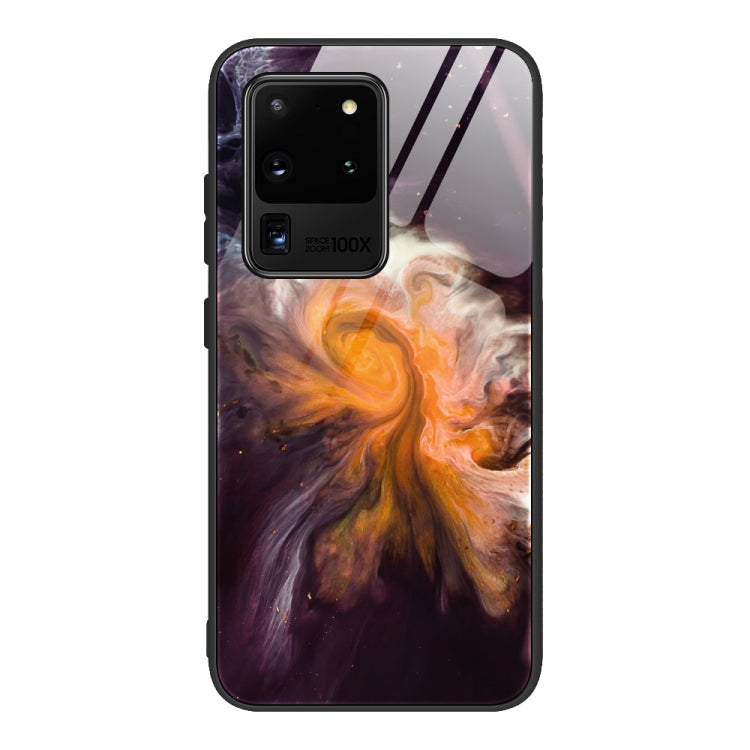 Marble Pattern Glass Protective Case, For Samsung Galaxy Note20 Ultra, For Samsung Galaxy S20 Ultra, For Samsung Galaxy Note10 Lite / A81, For Samsung Galaxy A51, For Samsung Galaxy A50 / A50s / A30s, For Samsung Galaxy A21s