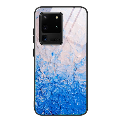 Marble Pattern Glass Protective Case, For Samsung Galaxy Note20 Ultra, For Samsung Galaxy S20 Ultra, For Samsung Galaxy Note10 Lite / A81, For Samsung Galaxy A51, For Samsung Galaxy A50 / A50s / A30s, For Samsung Galaxy A21s
