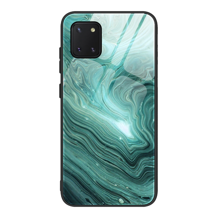 Marble Pattern Glass Protective Case, For Samsung Galaxy Note20 Ultra, For Samsung Galaxy S20 Ultra, For Samsung Galaxy Note10 Lite / A81, For Samsung Galaxy A51, For Samsung Galaxy A50 / A50s / A30s, For Samsung Galaxy A21s