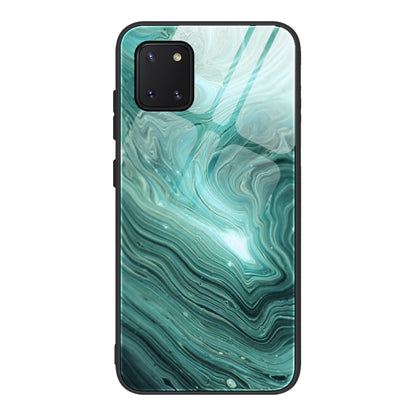 Marble Pattern Glass Protective Case, For Samsung Galaxy Note20 Ultra, For Samsung Galaxy S20 Ultra, For Samsung Galaxy Note10 Lite / A81, For Samsung Galaxy A51, For Samsung Galaxy A50 / A50s / A30s, For Samsung Galaxy A21s