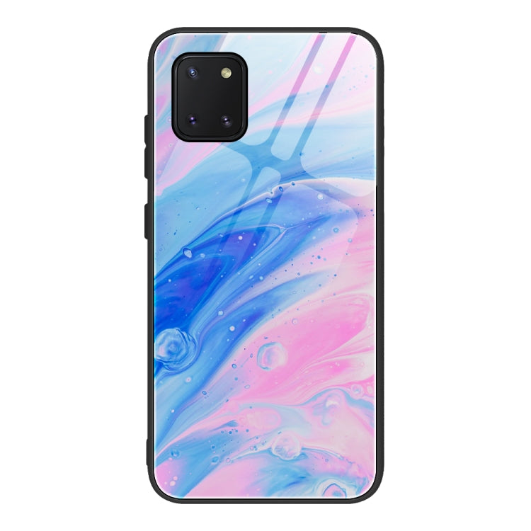 Marble Pattern Glass Protective Case, For Samsung Galaxy Note20 Ultra, For Samsung Galaxy S20 Ultra, For Samsung Galaxy Note10 Lite / A81, For Samsung Galaxy A51, For Samsung Galaxy A50 / A50s / A30s, For Samsung Galaxy A21s