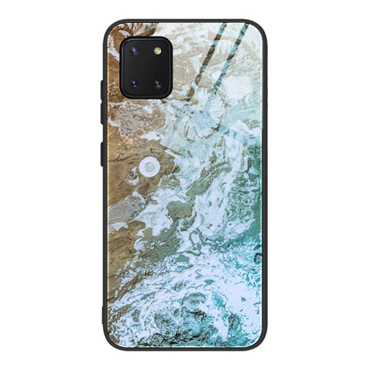 Marble Pattern Glass Protective Case, For Samsung Galaxy Note20 Ultra, For Samsung Galaxy S20 Ultra, For Samsung Galaxy Note10 Lite / A81, For Samsung Galaxy A51, For Samsung Galaxy A50 / A50s / A30s, For Samsung Galaxy A21s