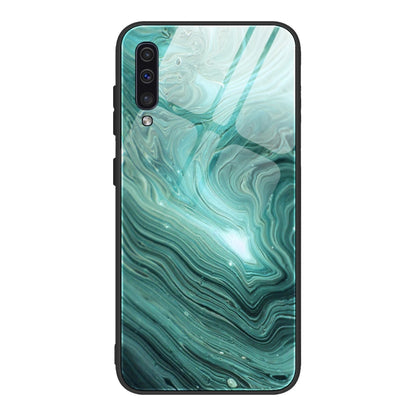 Marble Pattern Glass Protective Case, For Samsung Galaxy Note20 Ultra, For Samsung Galaxy S20 Ultra, For Samsung Galaxy Note10 Lite / A81, For Samsung Galaxy A51, For Samsung Galaxy A50 / A50s / A30s, For Samsung Galaxy A21s