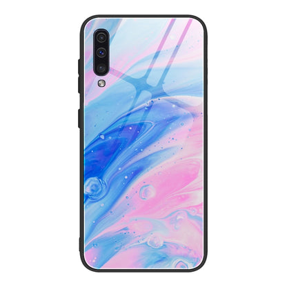 Marble Pattern Glass Protective Case, For Samsung Galaxy Note20 Ultra, For Samsung Galaxy S20 Ultra, For Samsung Galaxy Note10 Lite / A81, For Samsung Galaxy A51, For Samsung Galaxy A50 / A50s / A30s, For Samsung Galaxy A21s