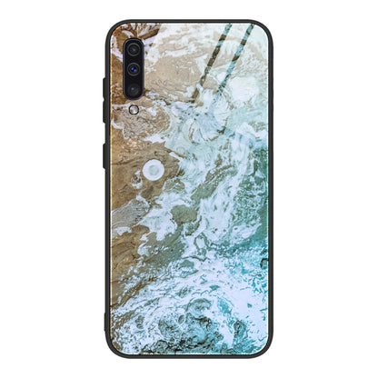 Marble Pattern Glass Protective Case, For Samsung Galaxy Note20 Ultra, For Samsung Galaxy S20 Ultra, For Samsung Galaxy Note10 Lite / A81, For Samsung Galaxy A51, For Samsung Galaxy A50 / A50s / A30s, For Samsung Galaxy A21s