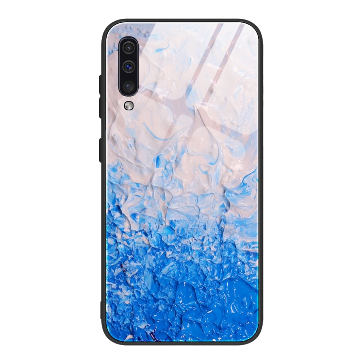 Marble Pattern Glass Protective Case, For Samsung Galaxy Note20 Ultra, For Samsung Galaxy S20 Ultra, For Samsung Galaxy Note10 Lite / A81, For Samsung Galaxy A51, For Samsung Galaxy A50 / A50s / A30s, For Samsung Galaxy A21s