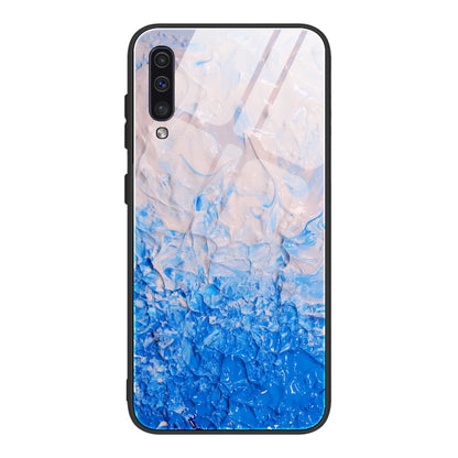 Marble Pattern Glass Protective Case, For Samsung Galaxy Note20 Ultra, For Samsung Galaxy S20 Ultra, For Samsung Galaxy Note10 Lite / A81, For Samsung Galaxy A51, For Samsung Galaxy A50 / A50s / A30s, For Samsung Galaxy A21s