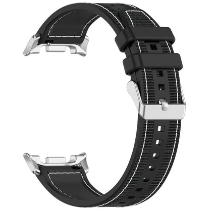 xDfind Hybrid Nylon Braid Silicone Watch Band, For Samsung Galaxy Watch 8 / 8 Classic 22mm