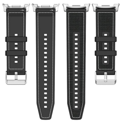 xDfind Hybrid Nylon Braid Silicone Watch Band, For Samsung Galaxy Watch 8 / 8 Classic 22mm