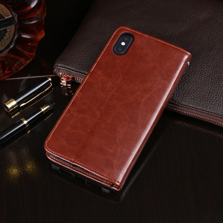 dewei Crazy Horse Texture Horizontal Flip Leather Case with Holder & Card Slots & Wallet, For iPhone XS