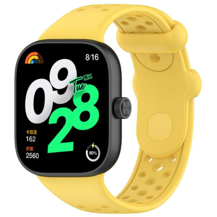xDfind BreathableHole Solid Color Silicone Watch Band, For Xiaomi Band 10 Pro / 9 Pro / Redmi Watch 6