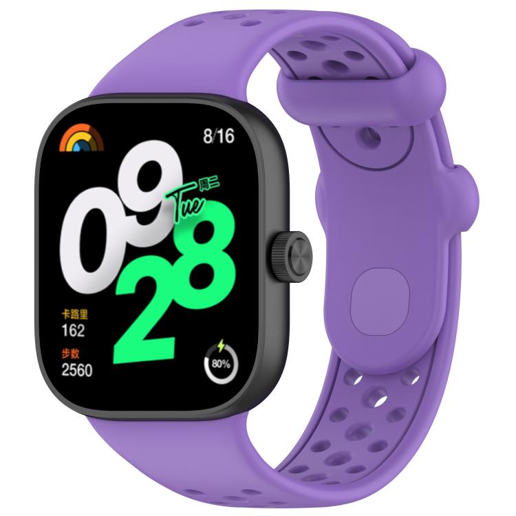 xDfind BreathableHole Solid Color Silicone Watch Band, For Xiaomi Band 10 Pro / 9 Pro / Redmi Watch 6