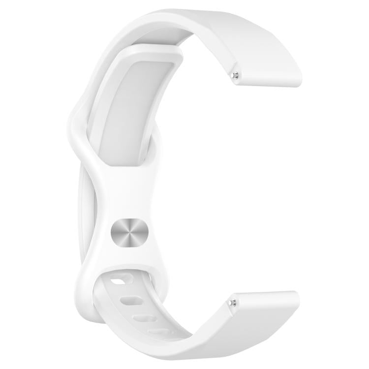 Butterfly Buckle Silicone Watch Band with Transparent Case, For Xiaomi Smart Band 9 / 9 NFC, For Xiaomi Mi Band 8