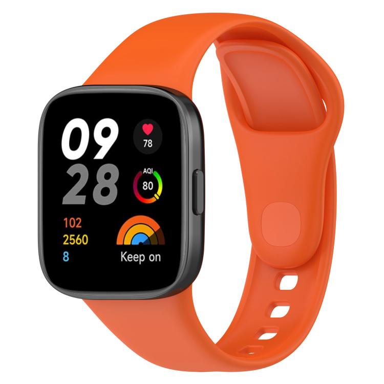 xDfind Solid Color Silicone Watch Band, with Button, For Redmi Watch 3