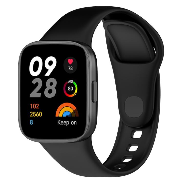 xDfind Solid Color Silicone Watch Band, with Button, For Redmi Watch 3