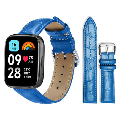 xDfind Bamboo Texture Pin Buckle Leather Watch Band, For Xiaomi Band 10 Pro / 9 Pro / Redmi Watch 6, For Xiaomi Smart Band 10 / 9 / 8 / NFC 14mm, For Redmi Watch 3 Active / Lite 20mm, For Redmi Watch 3 20mm