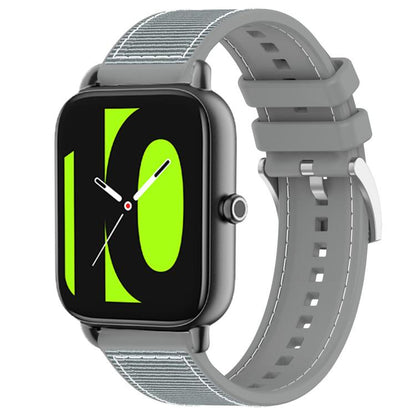 xDfind Hybrid Nylon Braid Silicone Watch Band, 22mm For Xiaomi Watch S3 / 2 Pro / S2 / S1, 22mm For Xiaomi Haylou?Watch S001 / LS02 Pro, 20mm For Xiaomi Haylou RS4 Plus LS11 / LS12
