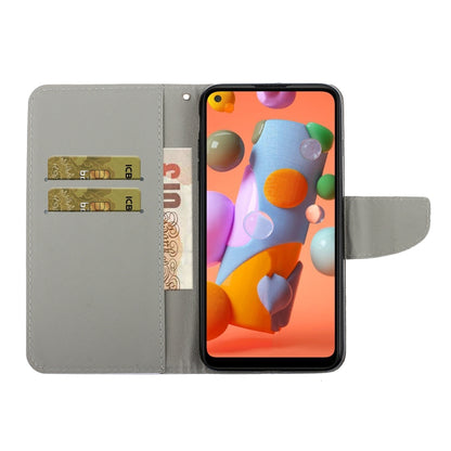 Coloured Drawing Pattern Horizontal Flip PU Leather Case with Holder & Card Slots & Wallet & Lanyard, For Samsung Galaxy A10s, For Samsung Galaxy A20 / A30, For Samsung Galaxy A20e