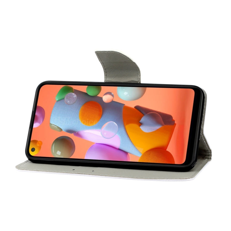 Coloured Drawing Pattern Horizontal Flip PU Leather Case with Holder & Card Slots & Wallet & Lanyard, For Samsung Galaxy A20s, For Samsung Galaxy A21, For Samsung Galaxy A21s