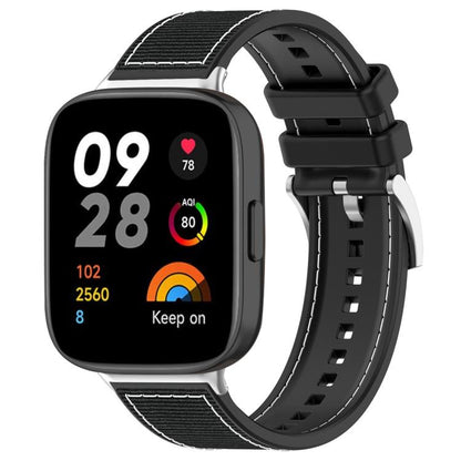 xDfind Hybrid Nylon Braid Silicone Watch Band, For Xiaomi Band 9 Pro/Redmi Watch6/5/4 20mm, For Redmi Watch 3 Active/Watch 3 Lite 20mm, For Redmi Watch 3 20mm