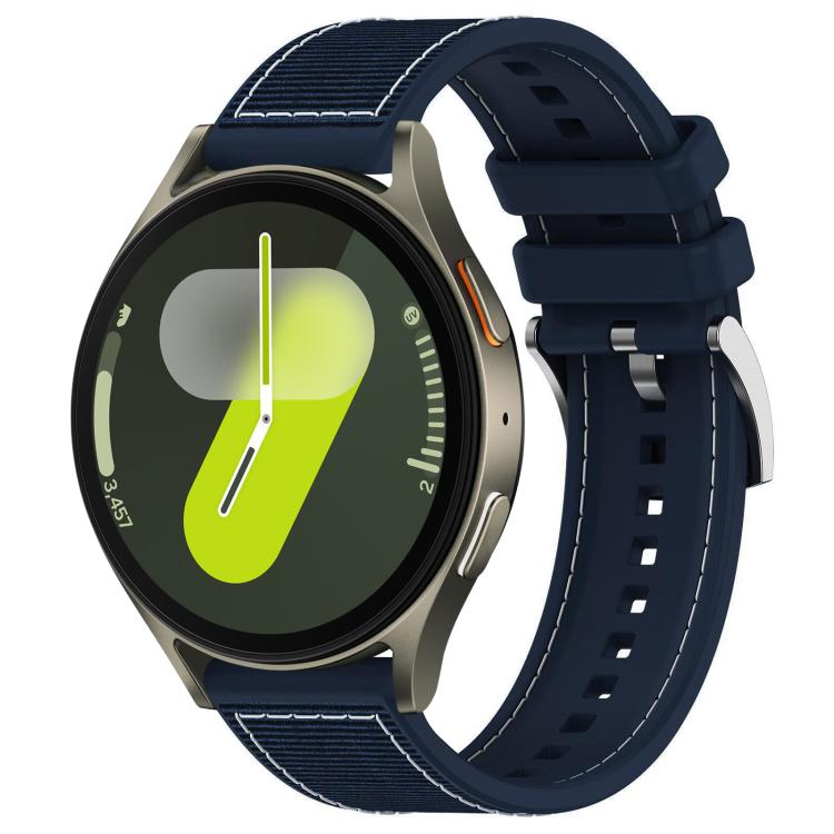 xDfind Hybrid Nylon Braid Silicone Watch Band, For Samsung Galaxy Watch Ultra/Ultra 2025 22mm, For Samsung Galaxy Watch 7 / 6 / 5 / FE 20mm, For Samsung Galaxy Fit3 SM-R390 18mm