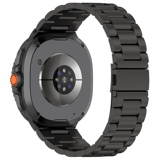 Tri-beads Flat Buckle Titanium Alloy Watch Band, For Samsung Galaxy Watch8 / Watch8 Classic, For Samsung Galaxy Fit3 / SM-R390
