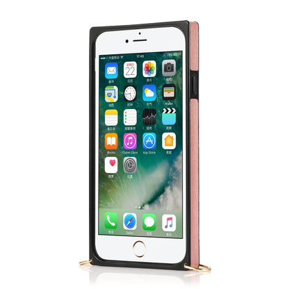 Wrist Strap PU+TPU Shockproof Protective Case with Crossbody Lanyard & Holder & Card Slot, For iPhone 6, For iPhone 7 / 8 / SE 2020, For iPhone 6 Plus, For iPhone 8 Plus / 7 Plus, For iPhone XS / X, For iPhone XR, For iPhone XS Max, For iPhone 11      ...