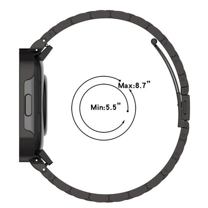xDfind One-bead Bamboo Solid Stainless Steel Watch Band, For Apple Watch 42 / 44 / 45 / 46 / 49mm 22mm, For Apple Watch 38 / 40 / 41 / S10 42mm 20mm