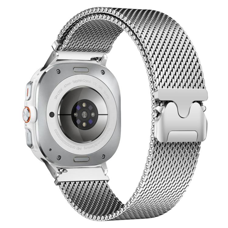xDfind Milanese Parachute Buckle Stainless Steel Watch Band, For Samsung Galaxy Watch Ultra / Ultra 2025, For Samsung Galaxy Watch8 / Wacth8 Classic 22mm