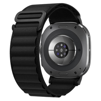xDfind Black Buckle Loop Nylon Watch Band, For Samsung Galaxy Watch Ultra 47mm / Ultra 2025, For Samsung Galaxy Watch8 / 8 Classic