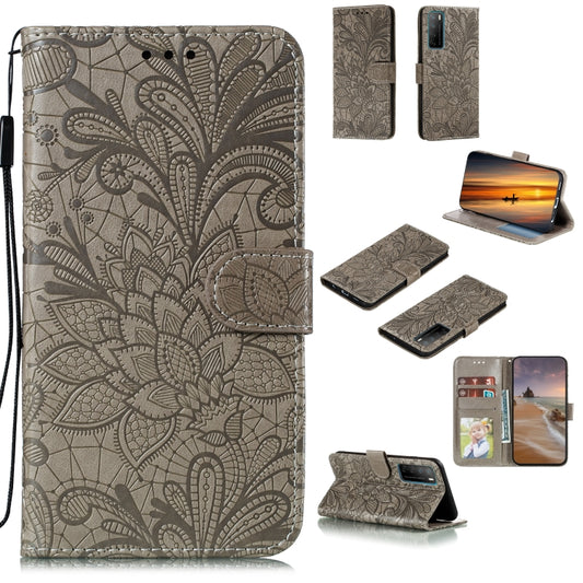 Lace Flower Horizontal Flip Leather Case with Holder & Card Slots & Wallet & Photo Frame, For Huawei Honor Play 4 / Maimang 9 / Mate 40 Lite, For Google Pixel 5, For Google Pixel 5 XL, For Samsung Galaxy A01 Core, For Samsung Galaxy M31s
