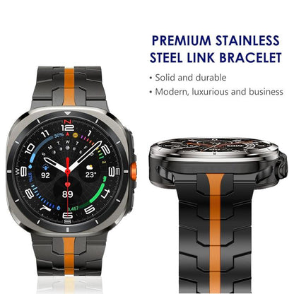 Butterfly Buckle Titanium Alloy Watch Band, For Samsung Galaxy Watch8 / Watch8 Classic