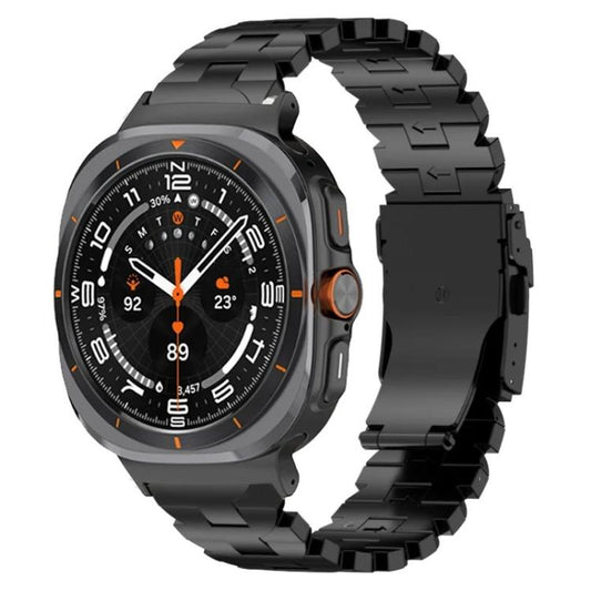 Butterfly Safety Buckle Titanium Alloy Watch Band, For Samsung Galaxy Watch8 / Watch8 Classic