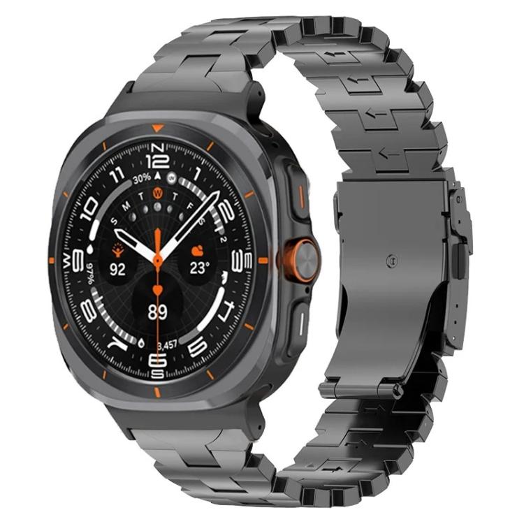 Butterfly Safety Buckle Titanium Alloy Watch Band, For Samsung Galaxy Watch8 / Watch8 Classic