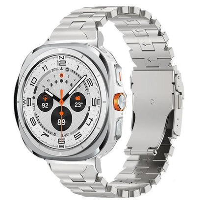 Butterfly Safety Buckle Titanium Alloy Watch Band, For Samsung Galaxy Watch8 / Watch8 Classic